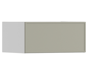 Квадро шкаф навесной 1 дв 80х36 см