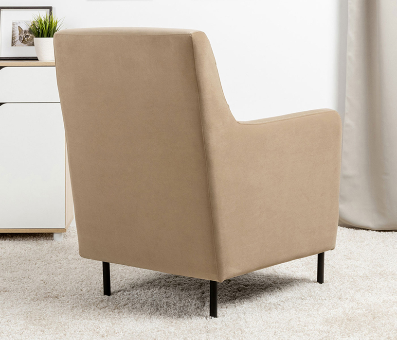 Кресло для отдыха, Кресло Барселона, Велюр Diagonal