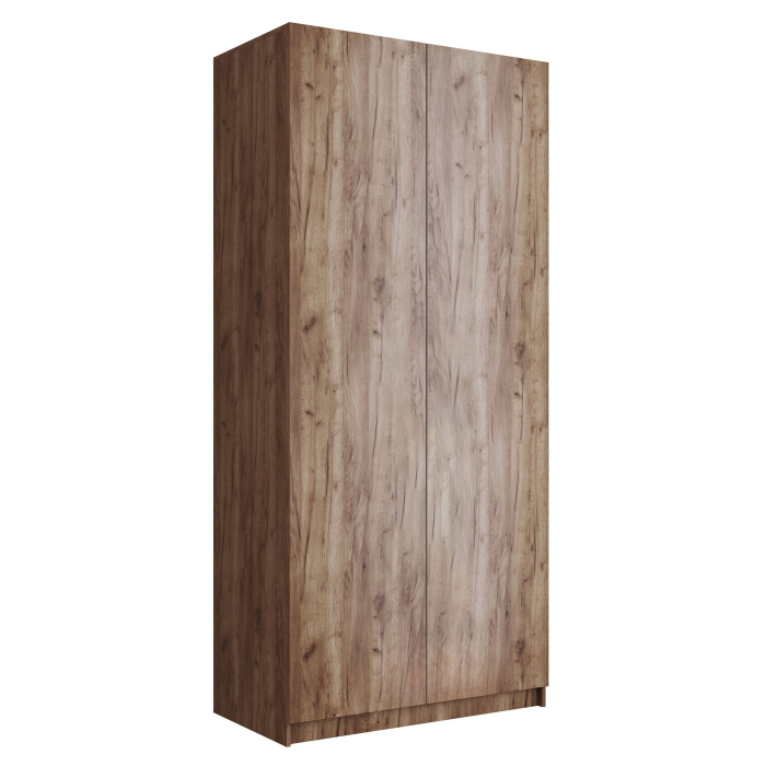 Шкафы двухстворчатые, Шкаф распашной Локер 2-х дверный с полками и 1 модулем