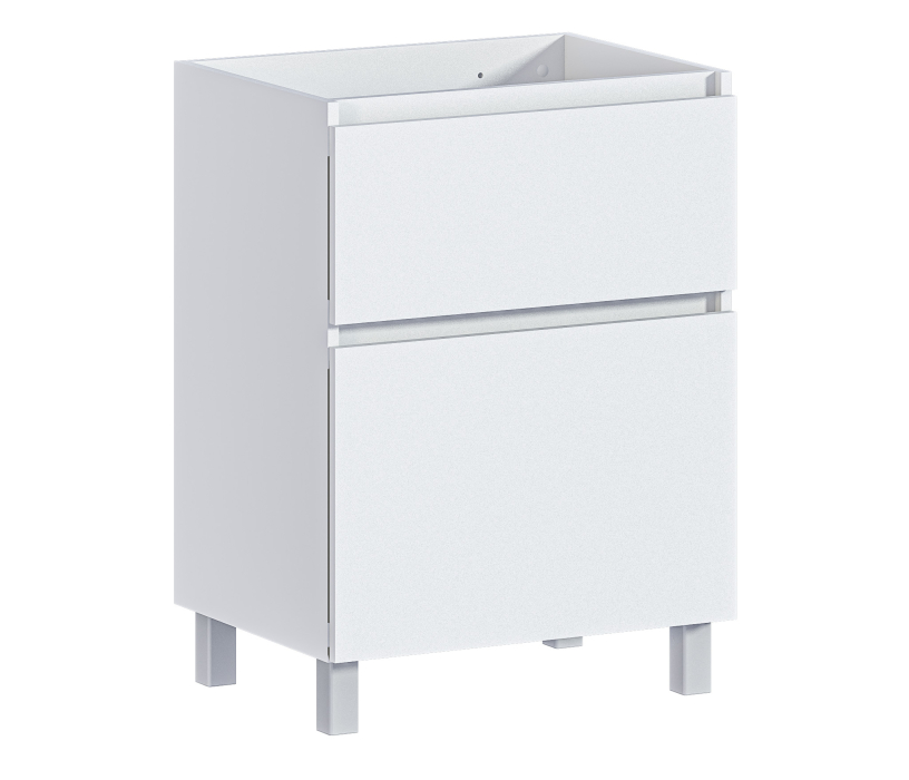 Тумбы в ванную комнату, Тумба Люкс СБ-3334 Белый