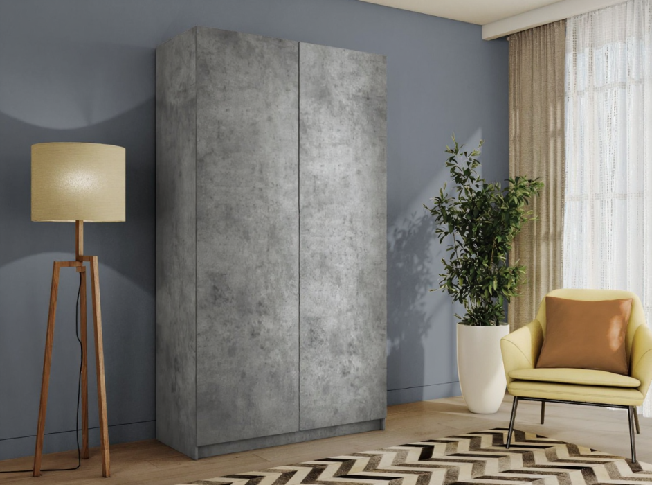 Шкафы двухстворчатые, Шкаф Локер Распашной с модулем LCK_M1_1200