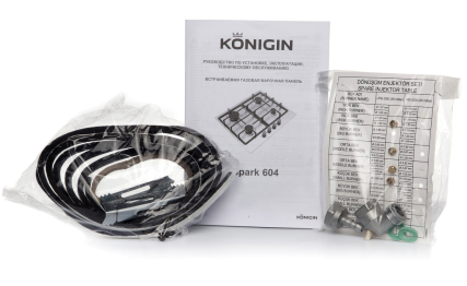 Газовая варочная панель Konigin Spark 604 IXE