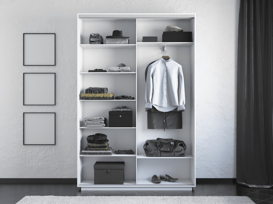 Шкафы-купе 2-х дверные, Шкаф-купе Экспресс 2-х дверный Фотопечать Калейдоскоп Стекла 140х45х240