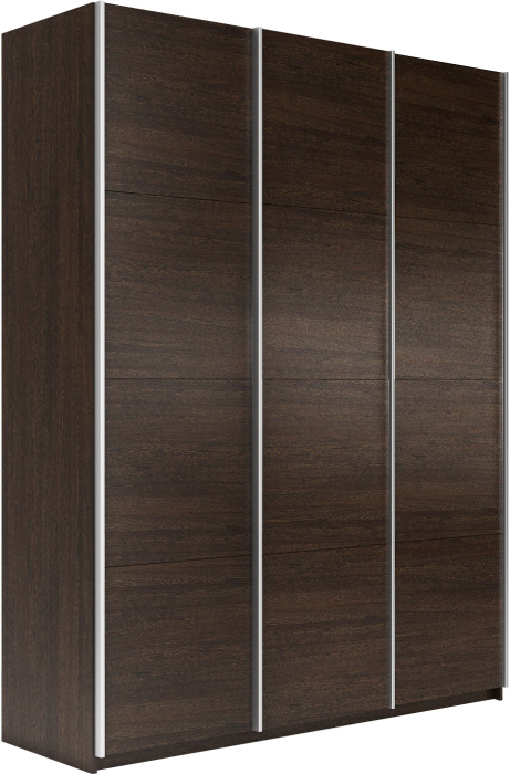 Шкафы-купе 3-х дверные, Шкаф Прайм трио ДСП 2300 х 1800 х 570